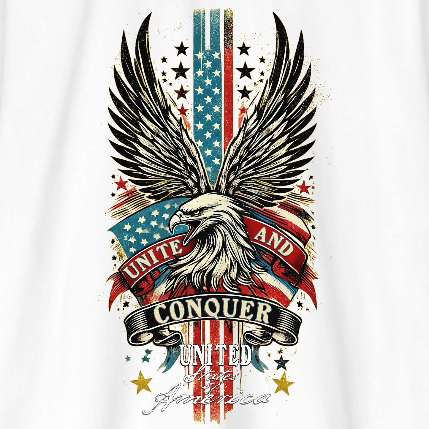 UNITE AND CONQUER Unisex CVC Jersey T-shirt
