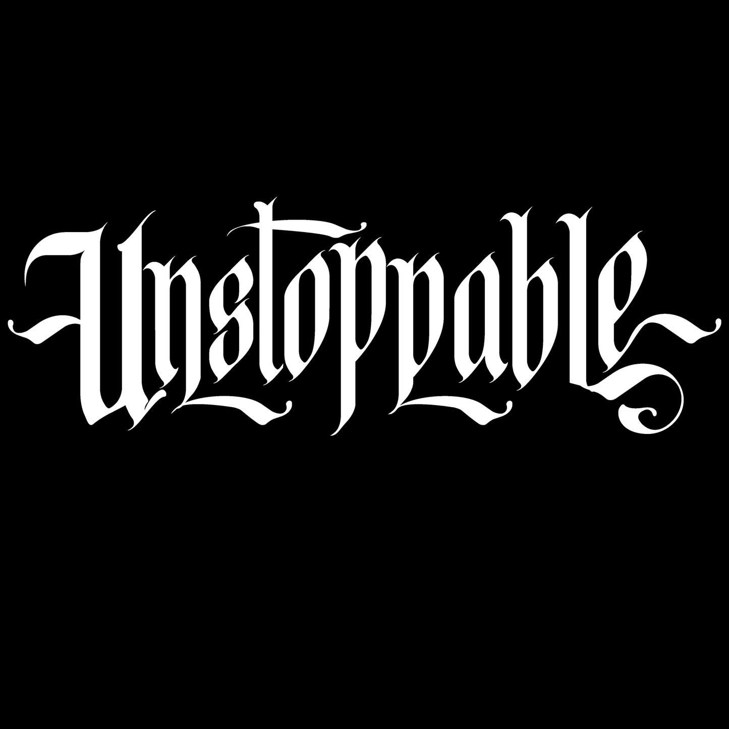 UNSTOPPABLE Men's Acid Washed Heavy Oversize Tee