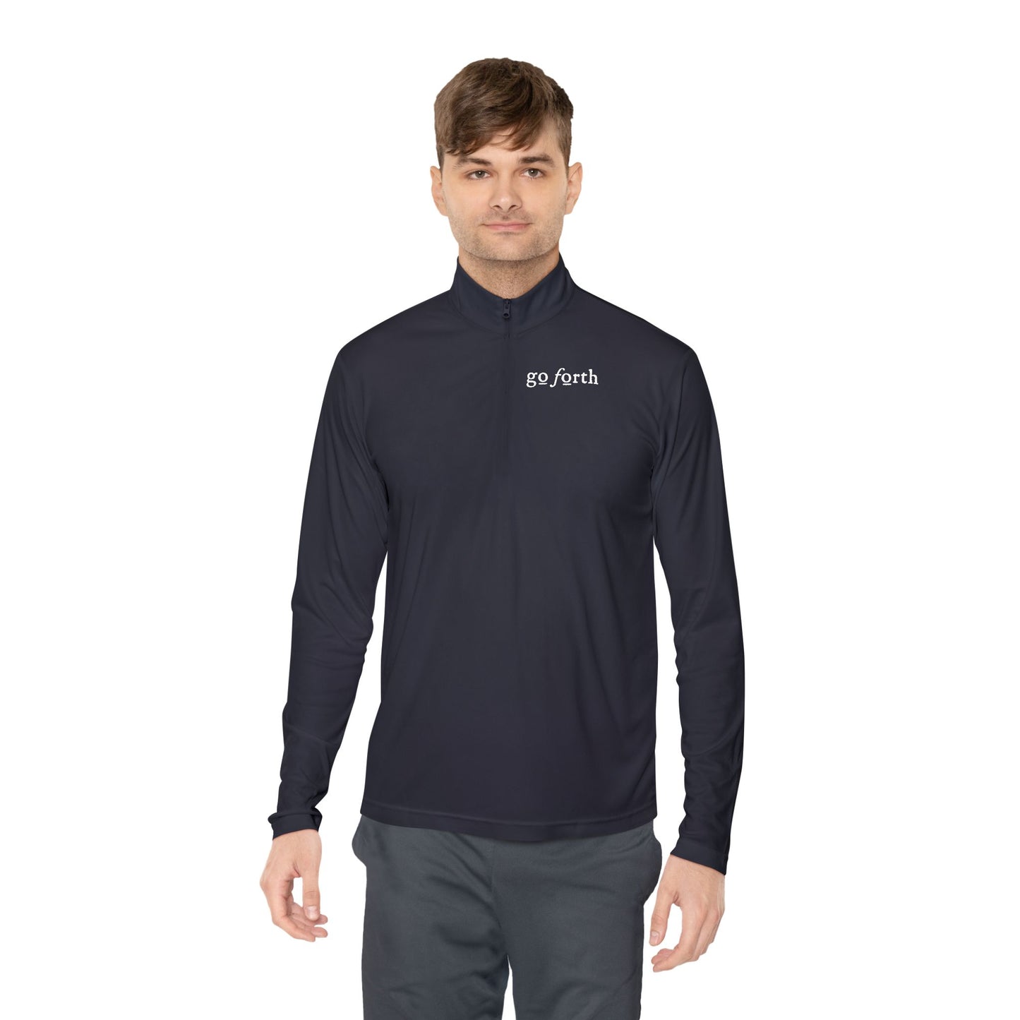 GO FORTH Unisex Quarter-Zip Pullover