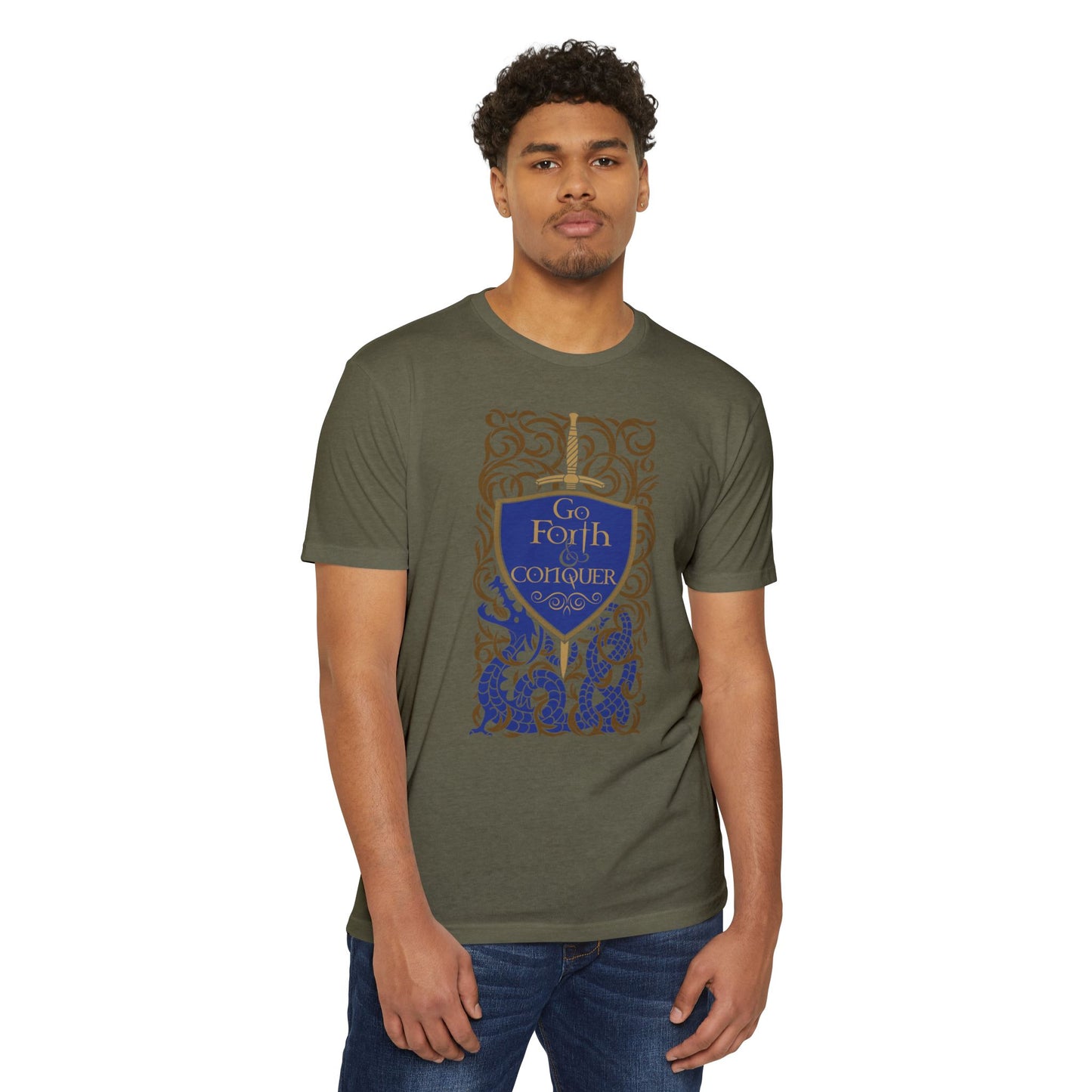GO FORTH & CONQUER Celtic Unisex T-shirt