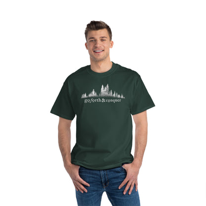 GO FORTH AND CONQUER ADVENTURE T-shirt