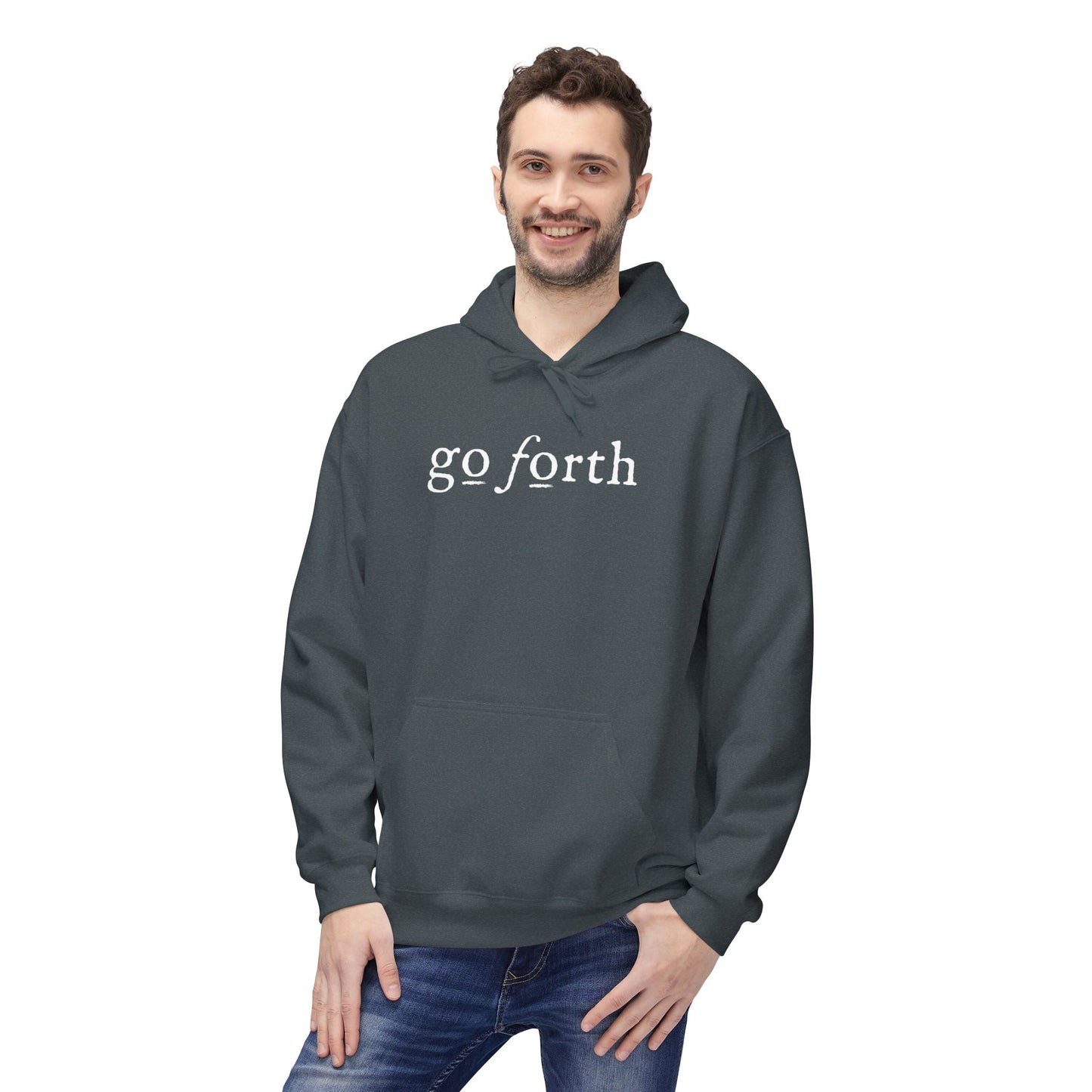 GO FORTH Unisex Fleece Hoodie