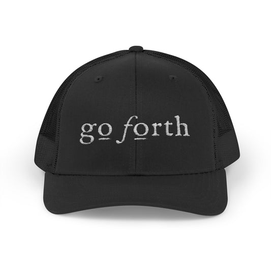 GO FORTH Snapback Trucker Cap