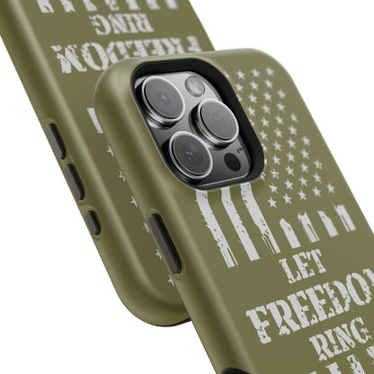 LET FREEDOM RING - Magnetic Tough iPhone Cases