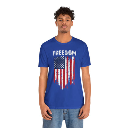 FREEDOM FLAG The Life Unisex Tee Shirt