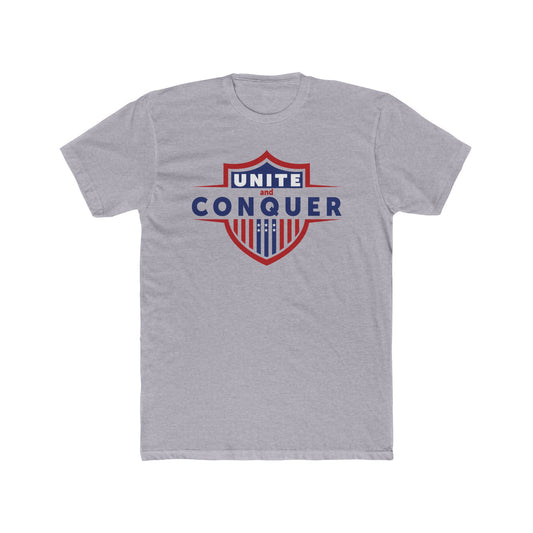 UNITE AND CONQUER Unisex Cotton Crew Tee