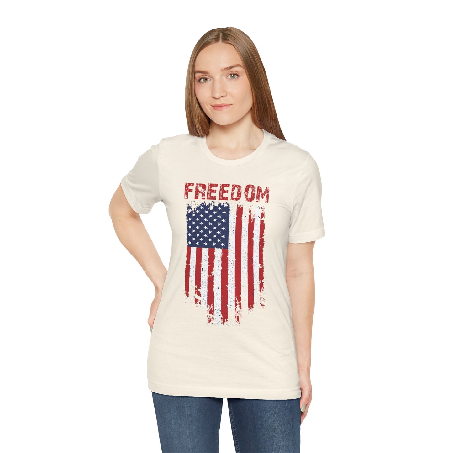 FREEDOM FLAG The Life Unisex Tee Shirt