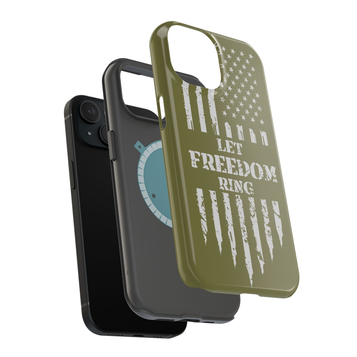 LET FREEDOM RING - Magnetic Tough iPhone Cases