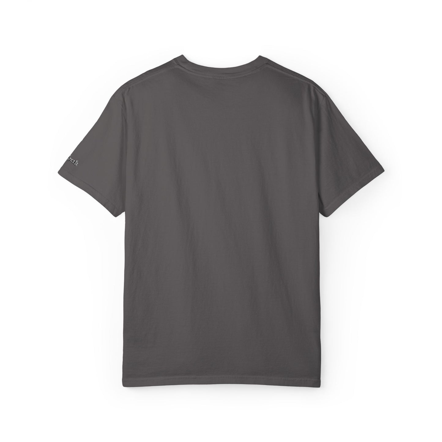 FAITH OVER FEAR - EMBROIDERED drk  Inspirational Garment-Dyed T-Shirt