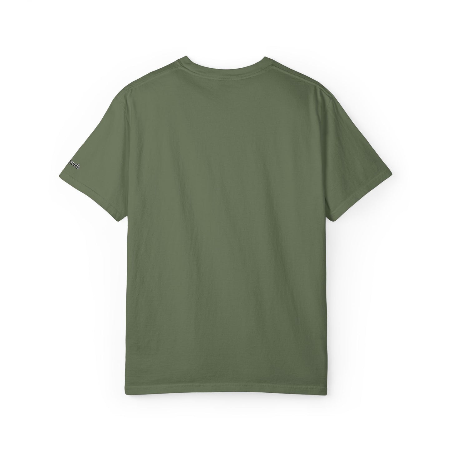 FAITH OVER FEAR - EMBROIDERED drk  Inspirational Garment-Dyed T-Shirt
