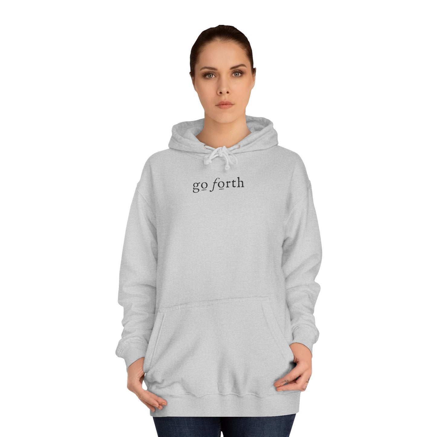 LIVE BY FAITH NOT BY FEAR - Faith-Inspired Hoodie