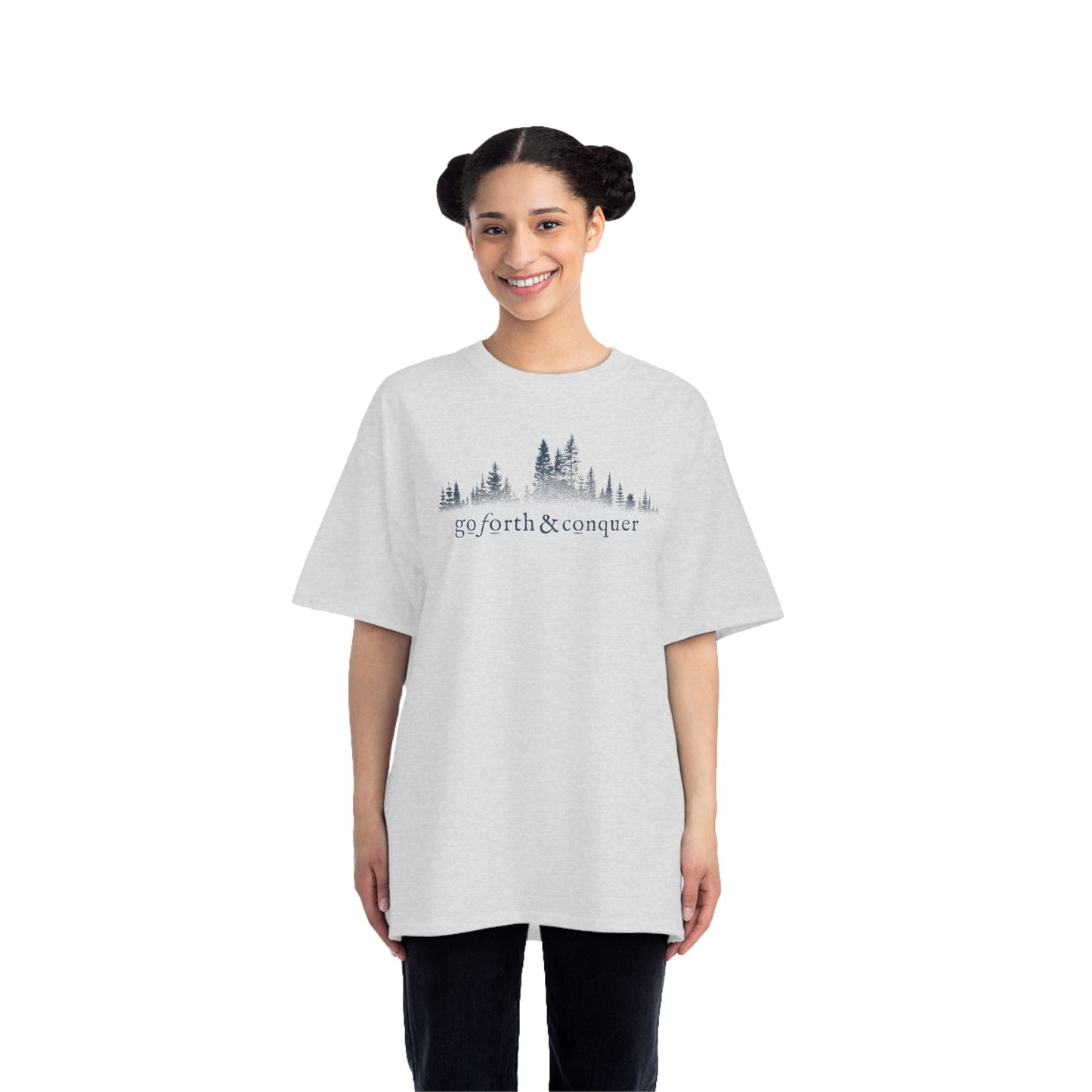 GO FORTH AND CONQUER ADVENTURE T-shirt