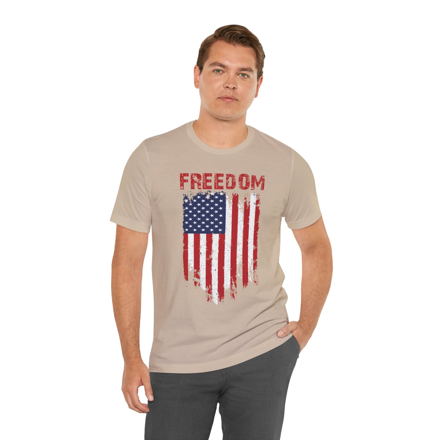 FREEDOM FLAG The Life Unisex Tee Shirt