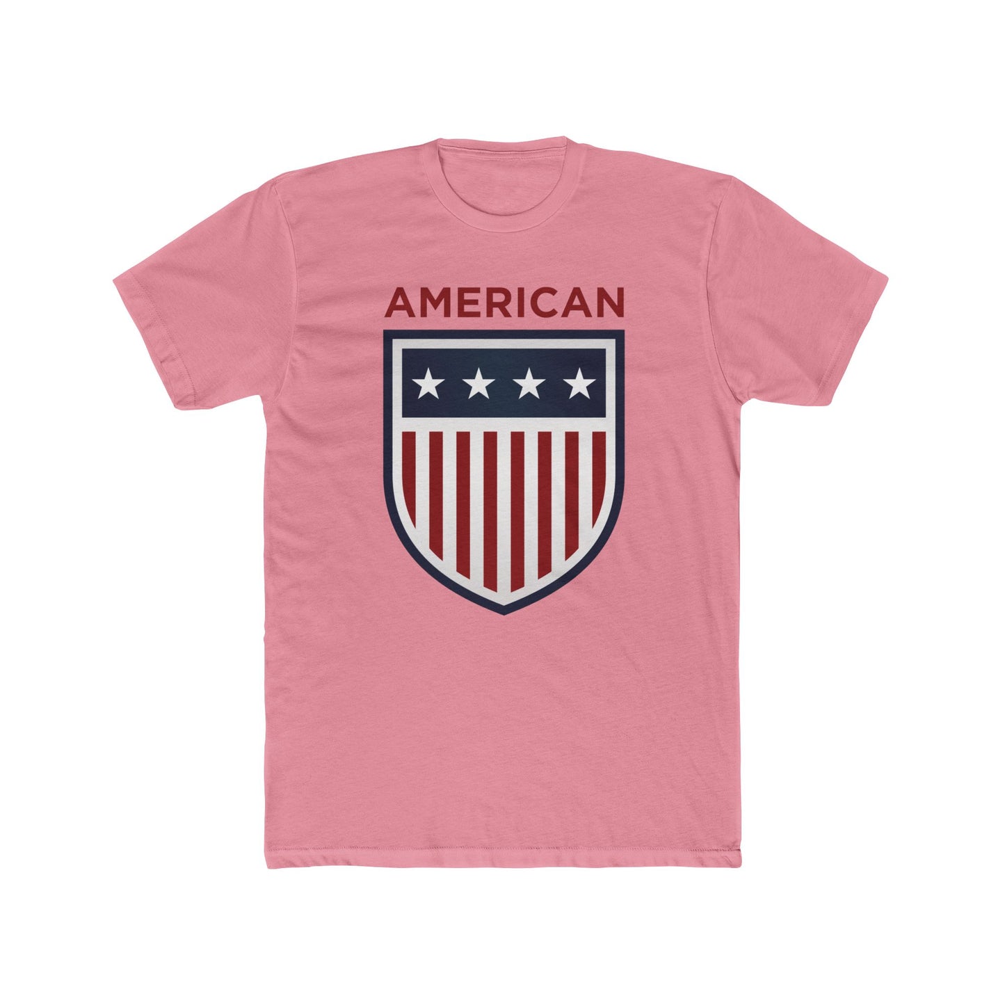 AMERICAN Unisex Cotton Crew Tee