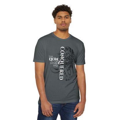 LION OF JUDAH HAS CONQUERED Unisex T-shirt