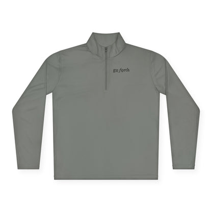 Go Forth Unisex Quarter-Zip Pullover