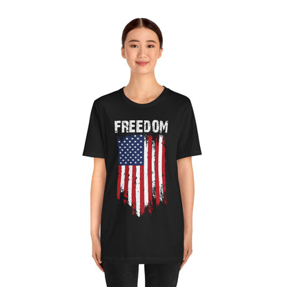 FREEDOM FLAG The Life Unisex Tee Shirt