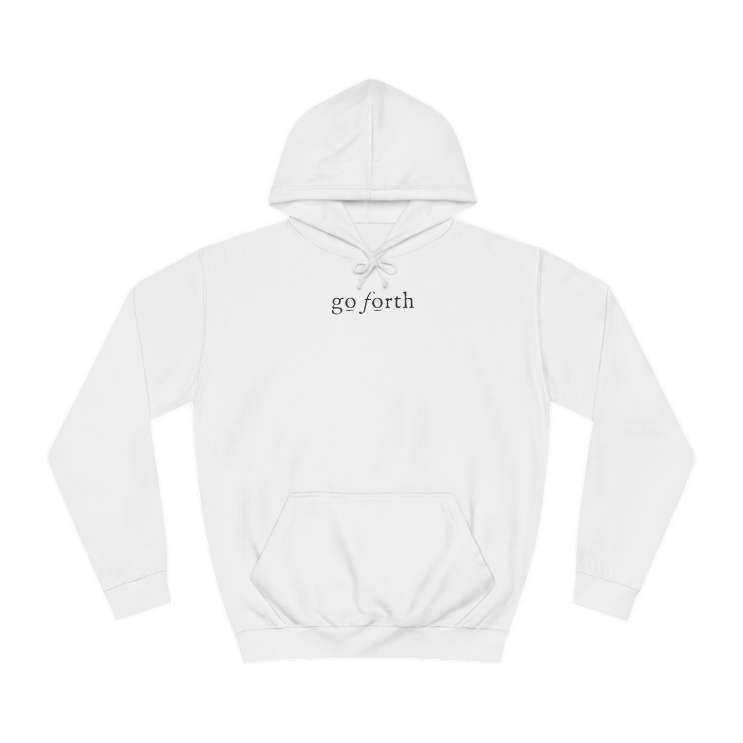 LIVE BY FAITH NOT BY FEAR - Faith-Inspired Hoodie