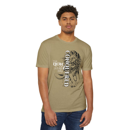 LION OF JUDAH HAS CONQUERED Unisex T-shirt