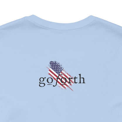 Patriotic Cross Unisex Tee Shirt
