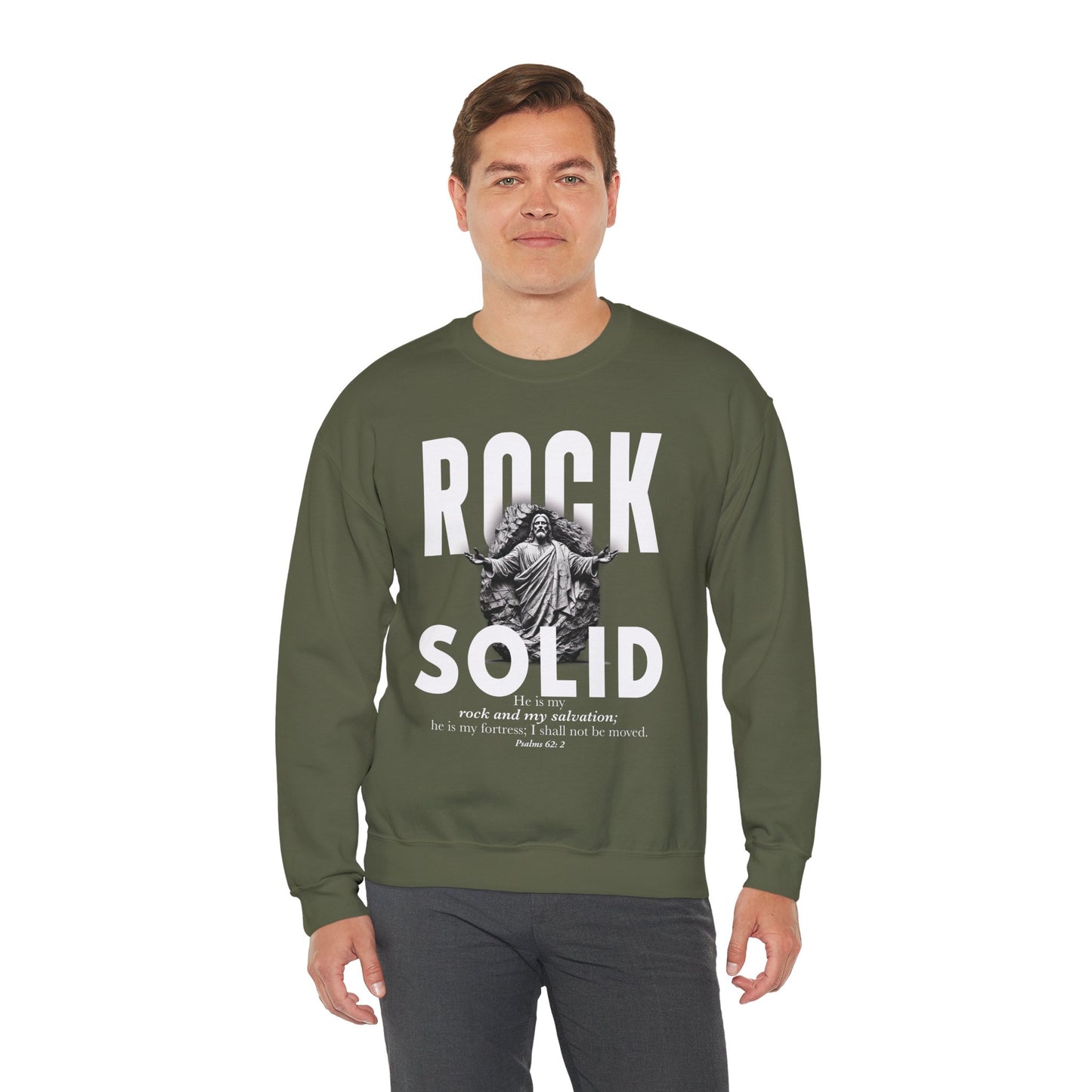 ROCK SOLID -  Crewneck Sweatshirt