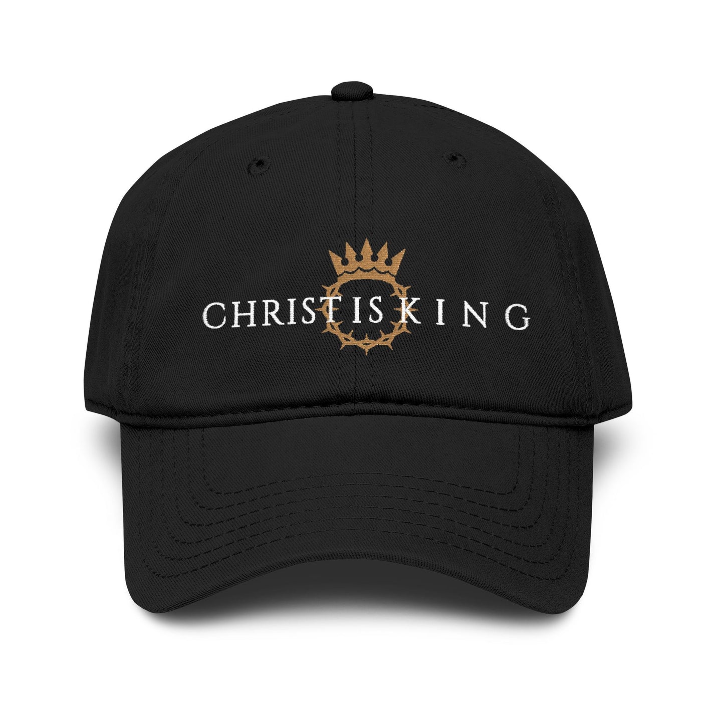 CHRIST IS KING Embroidered Cap