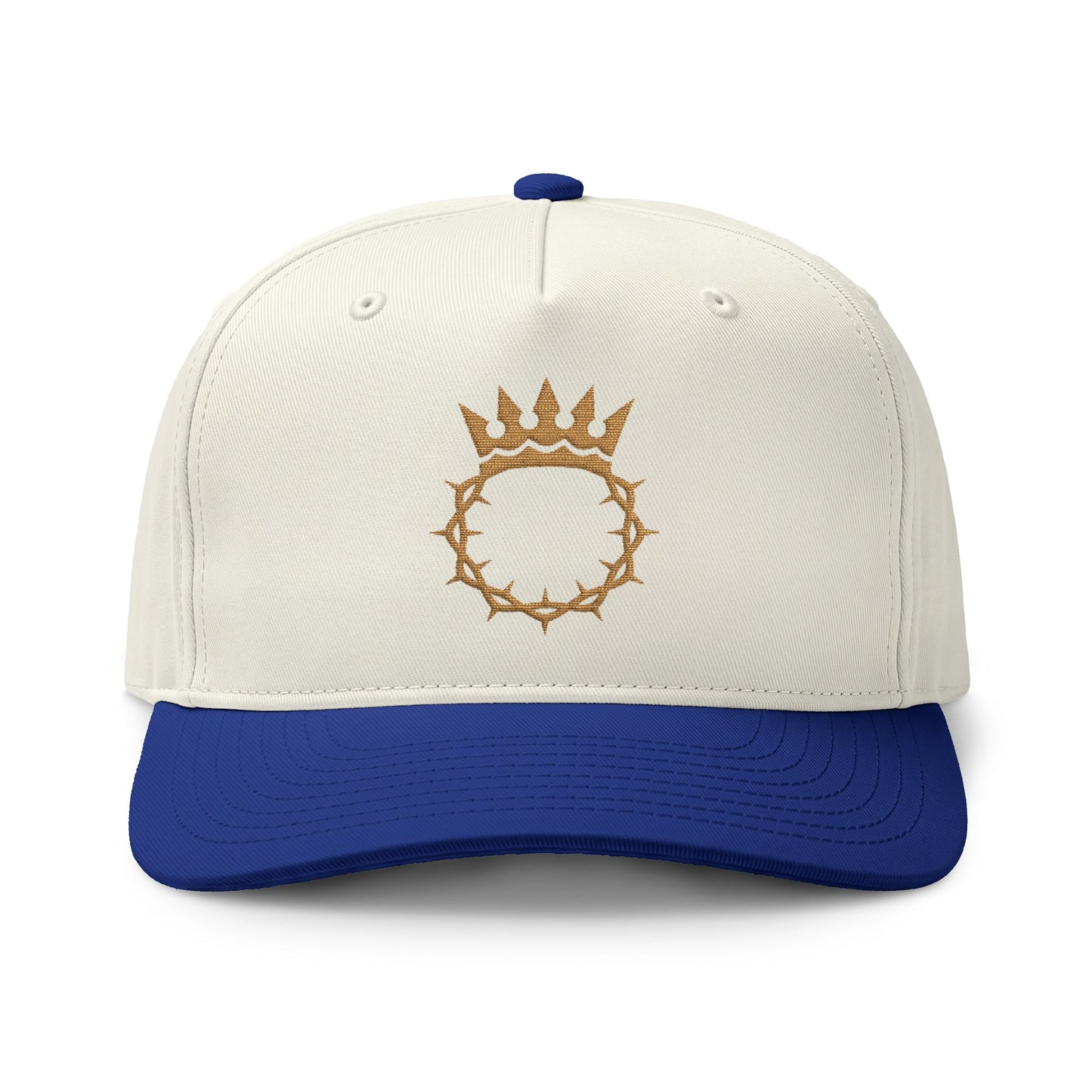 Embroidered Crown of Thorns Two-Tone Cap
