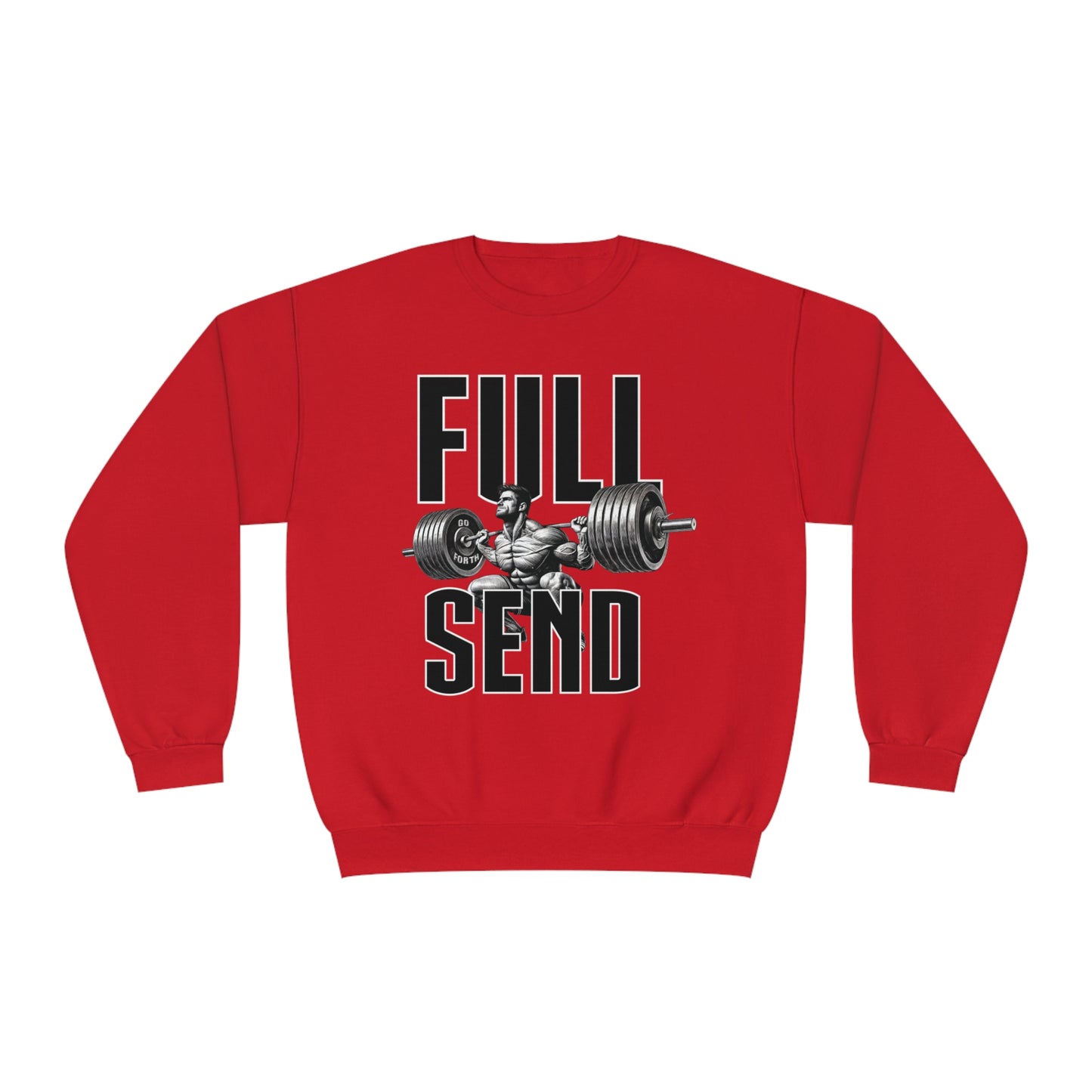 FULL SEND WEIGHTS Unisex NuBlend® Crewneck Sweatshirt