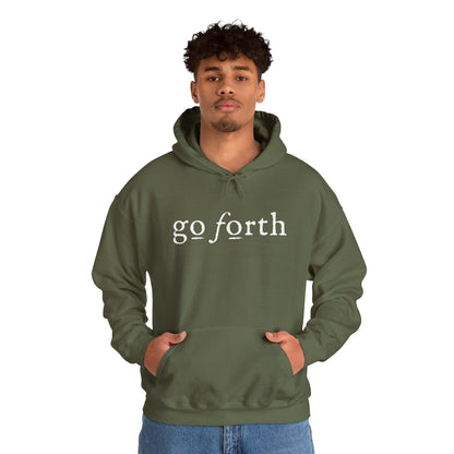GO FORTH MEN'S Hooded Sweatshirt