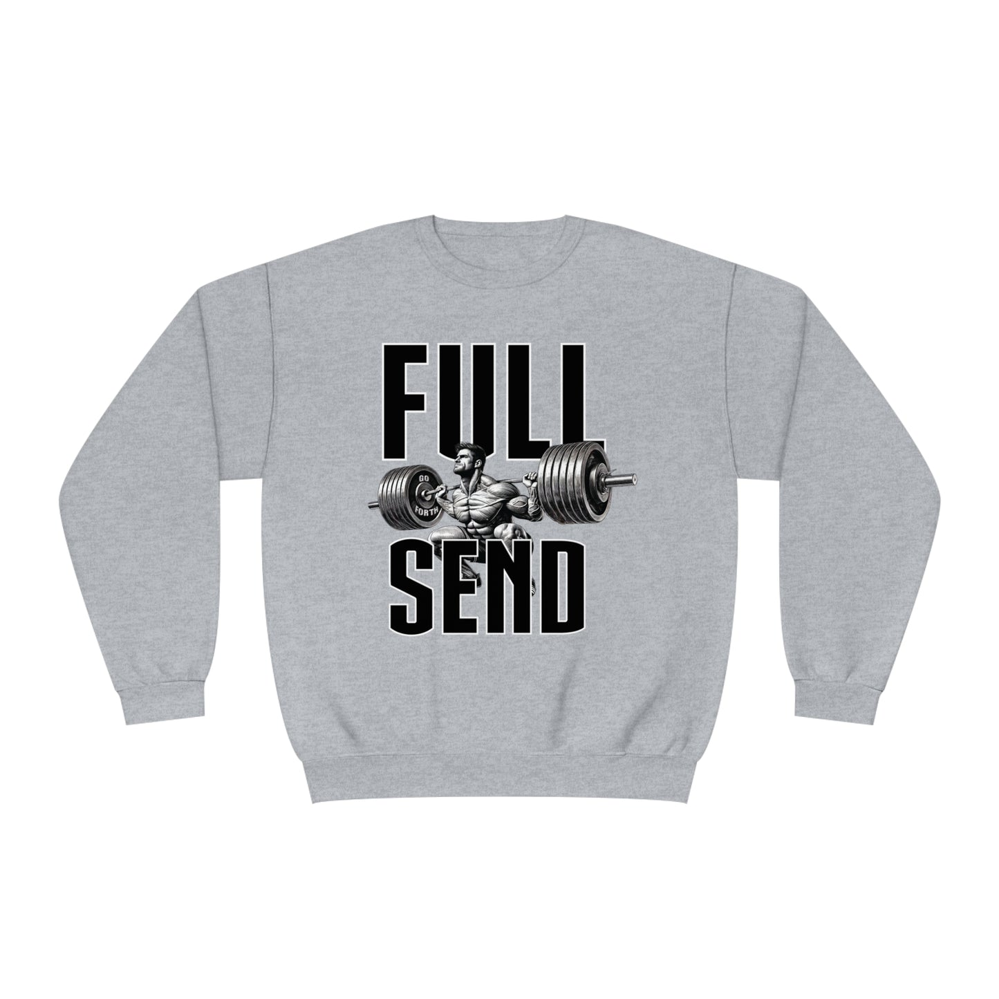 FULL SEND WEIGHTS Unisex NuBlend® Crewneck Sweatshirt