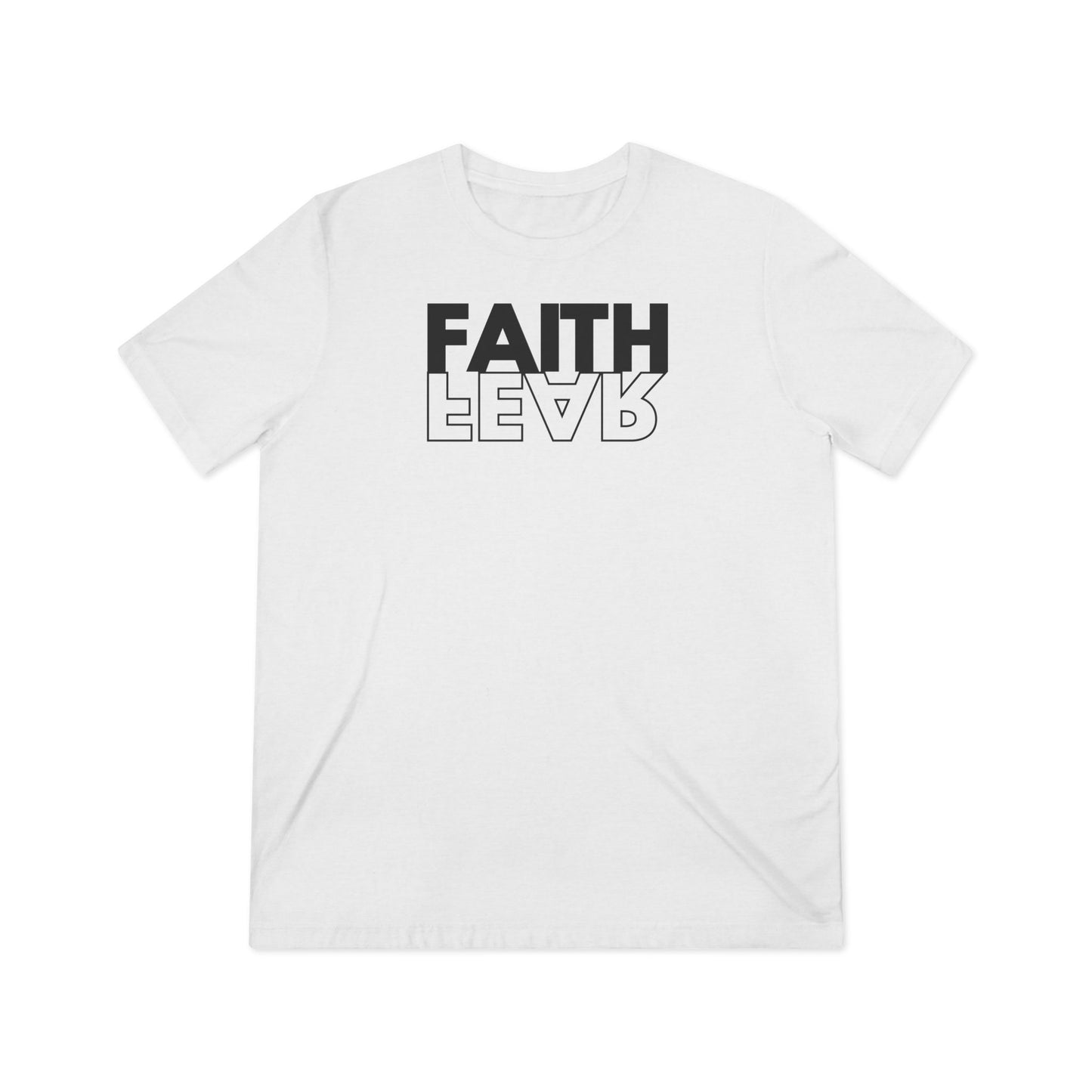 FAITH OVER FEAR Unisex Triblend Tee