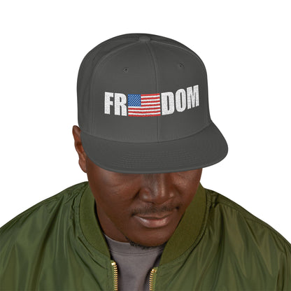 FREEDOM Embroidered Snapback hat
