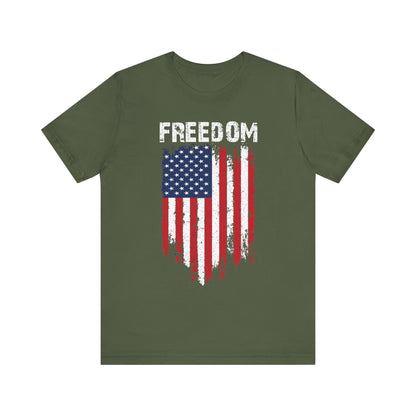 FREEDOM FLAG The Life Unisex Tee Shirt