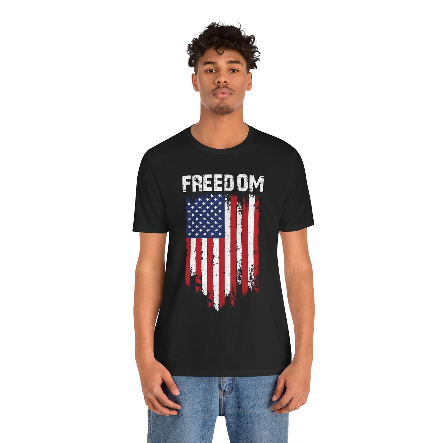 FREEDOM FLAG The Life Unisex Tee Shirt