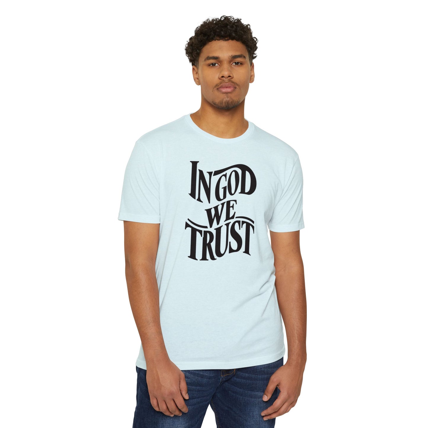 IN GOD WE TRUST Unisex CVC Jersey T-shirt