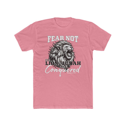 FEAR NOT THE LION OF JUDAH HAS CONQUERED T-SHIRT