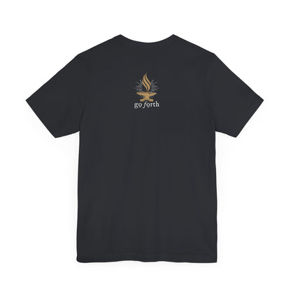 FORGED IN HIS STRENGTH Isaiah 54:17 T-shirt