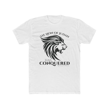 LION OF JUDAH  Unisex Cotton Crew Tee