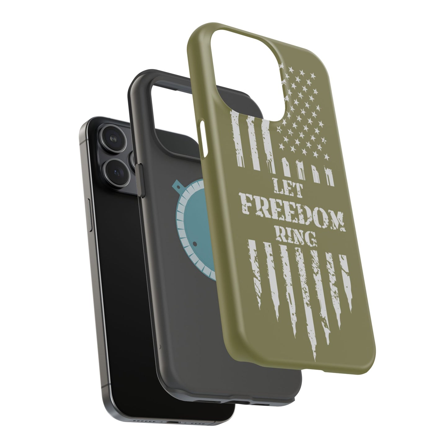 LET FREEDOM RING - Magnetic Tough iPhone Cases