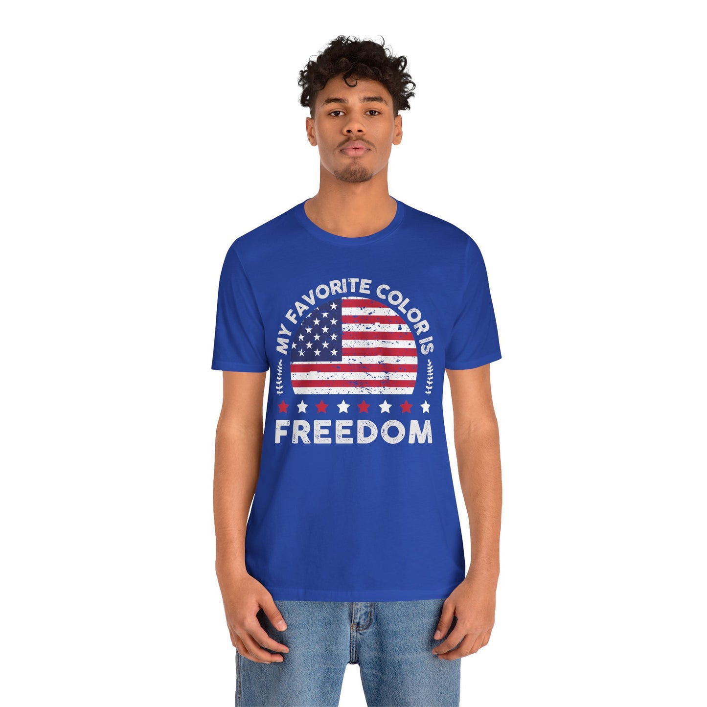 MY FAVORITE COLOR IS FREEDOM Unisex Tee Shirt