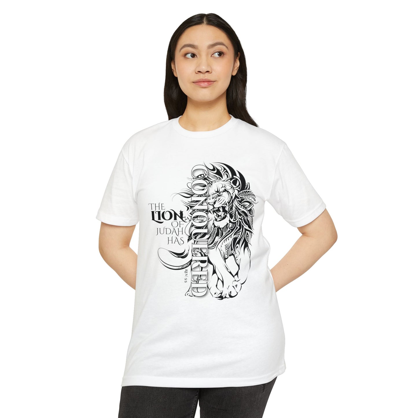 LION OF JUDAH HAS CONQUERED Unisex T-shirt