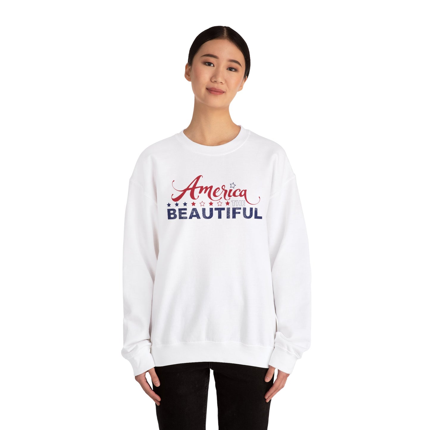 AMERICA THE BEAUTIFUL Unisex Heavy Blend™ Crewneck Sweatshirt