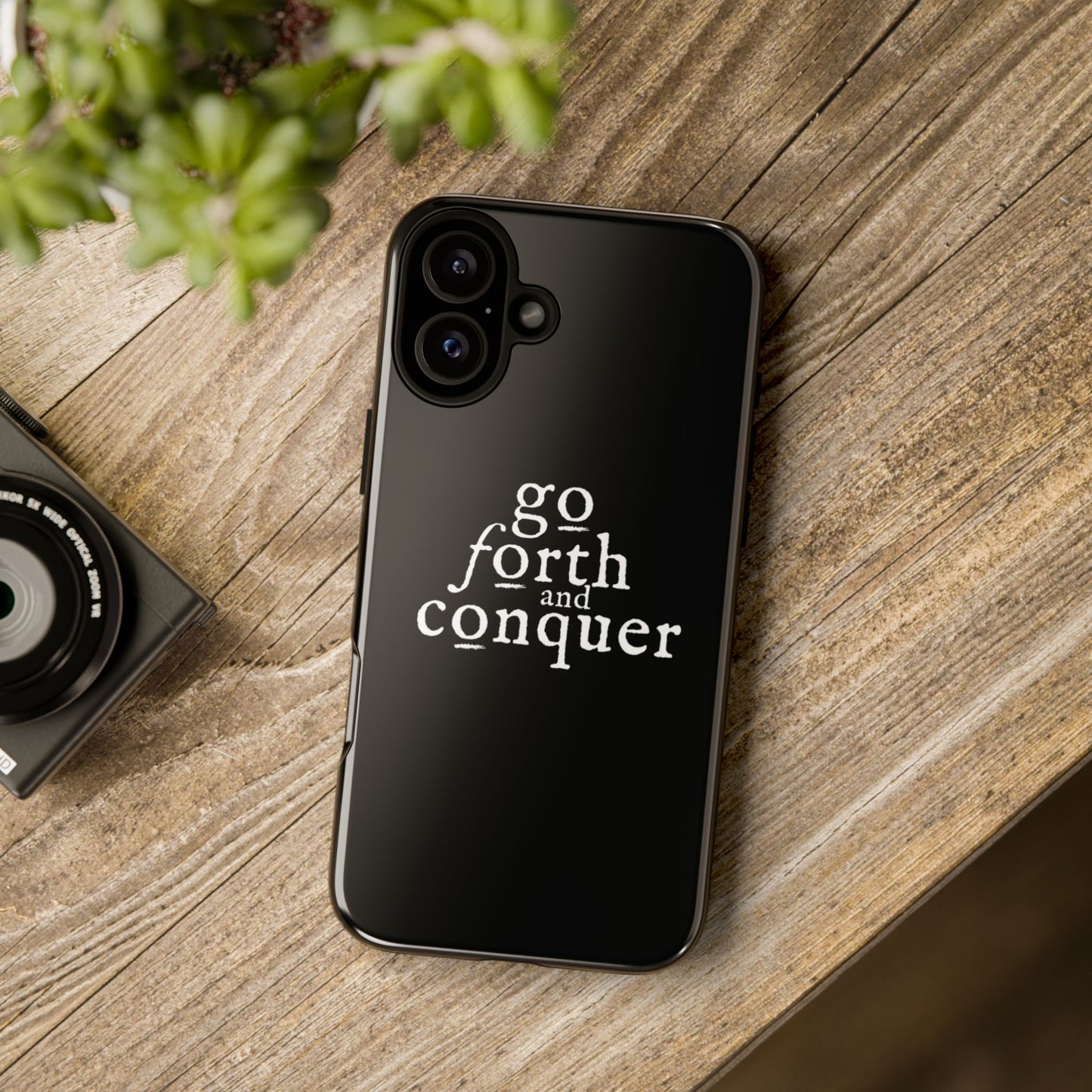 GO FORTH AND CONQUER Tough Cases