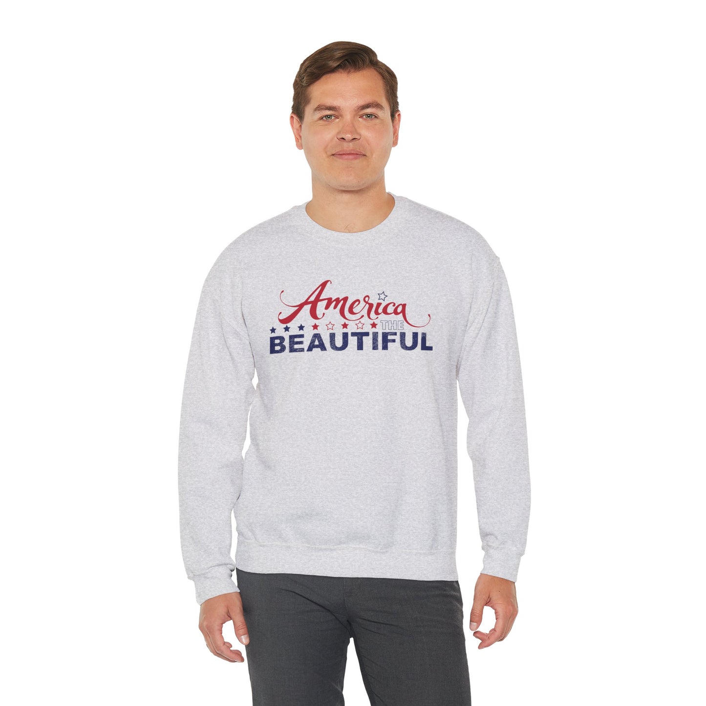 AMERICA THE BEAUTIFUL Unisex Heavy Blend™ Crewneck Sweatshirt