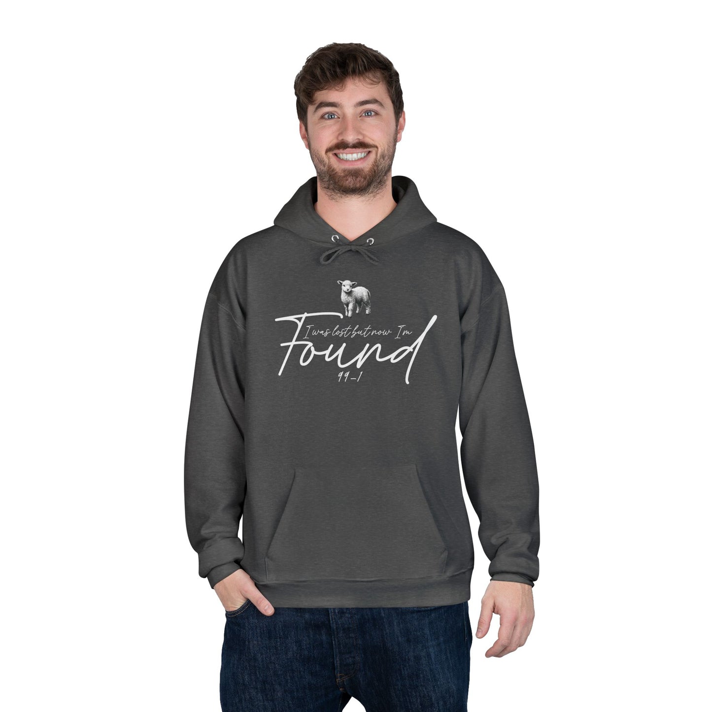 I WAS LOST BUT NOW I'M FOUND 99-1 Unisex Hoodie Sweatshirt