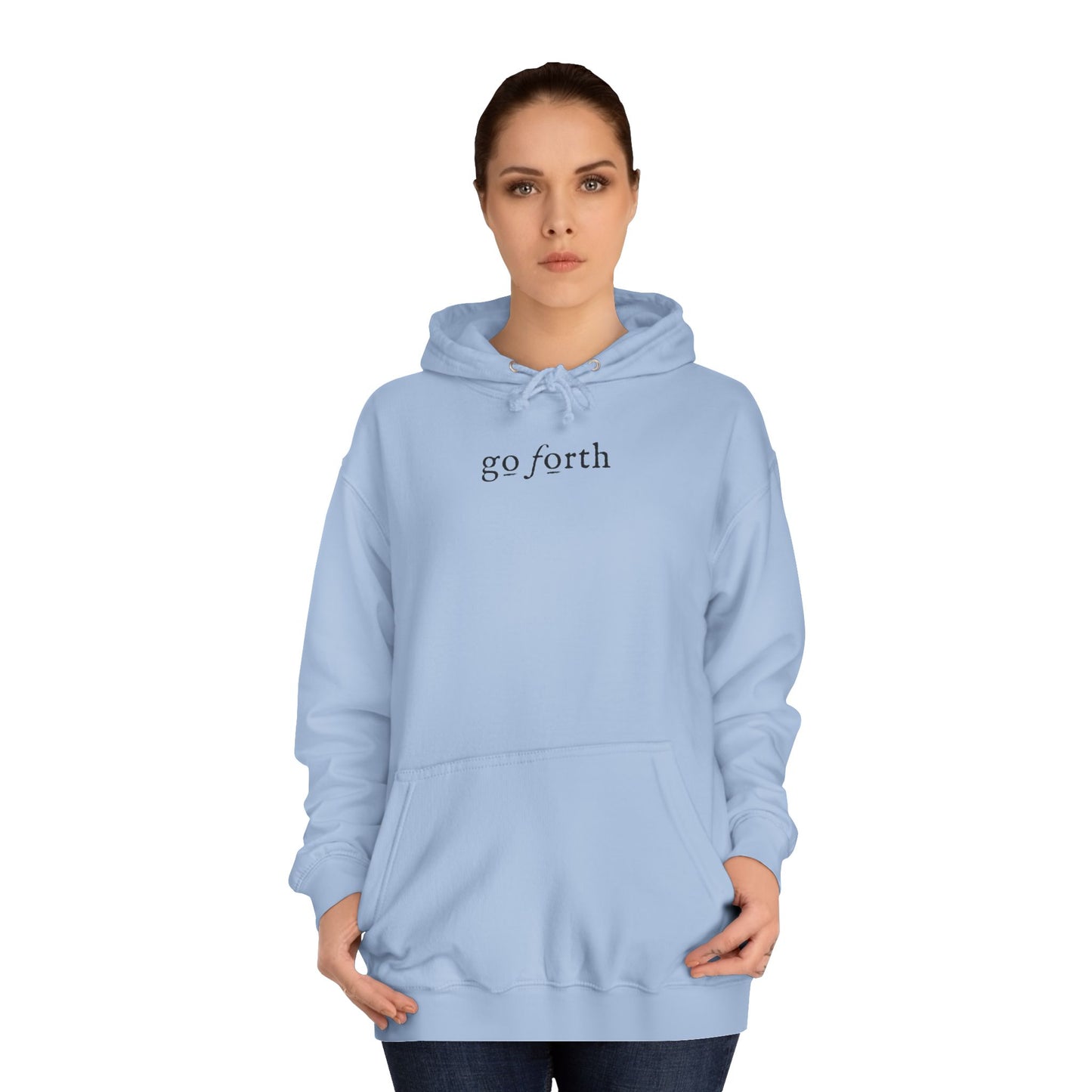 LIVE BY FAITH NOT BY FEAR - Faith-Inspired Hoodie