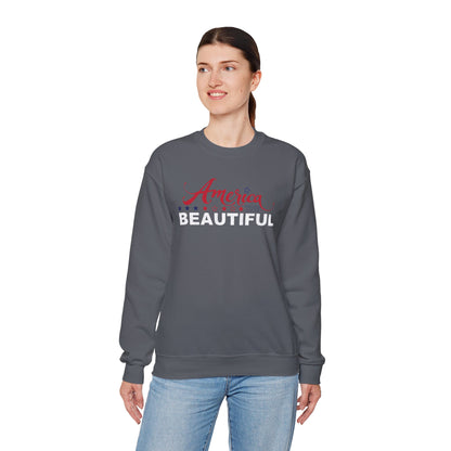 AMERICA THE BEAUTIFUL Unisex Heavy Blend™ Crewneck Sweatshirt