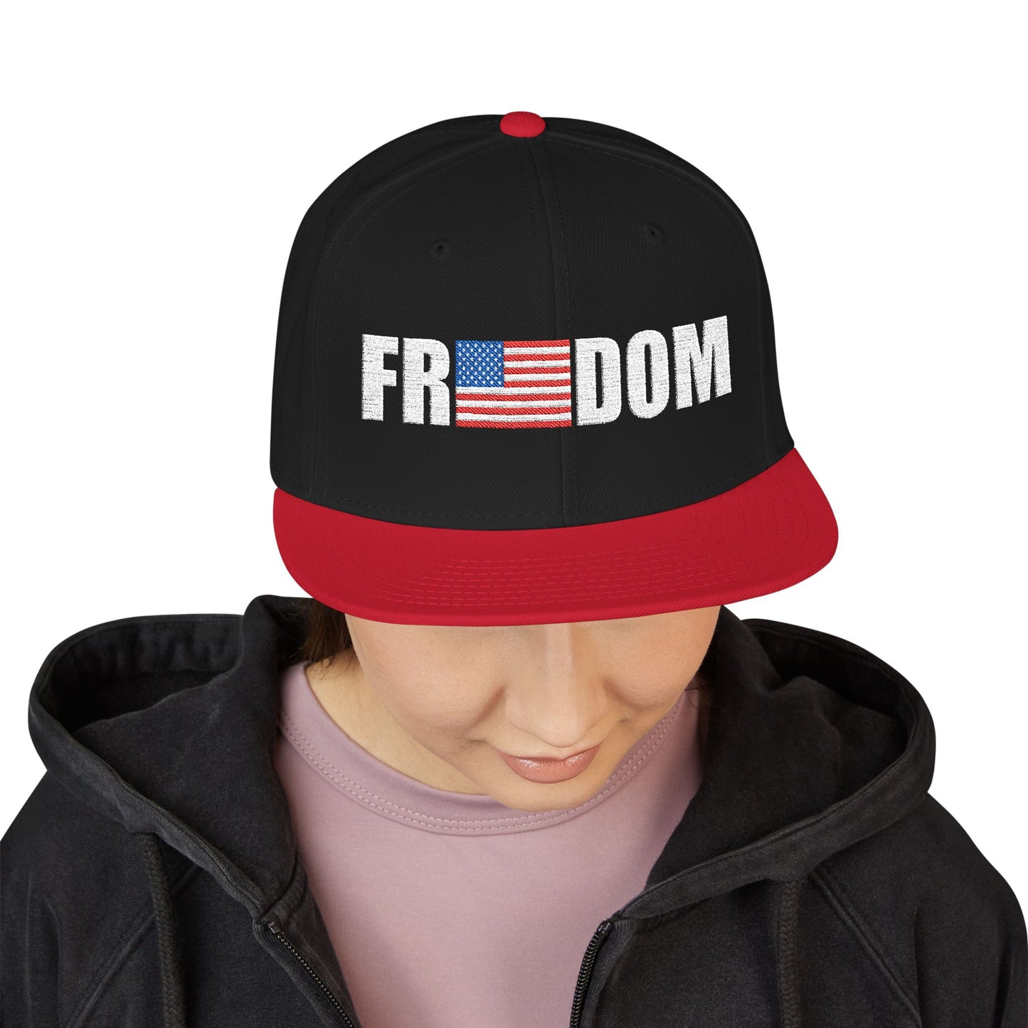FREEDOM Embroidered Snapback hat