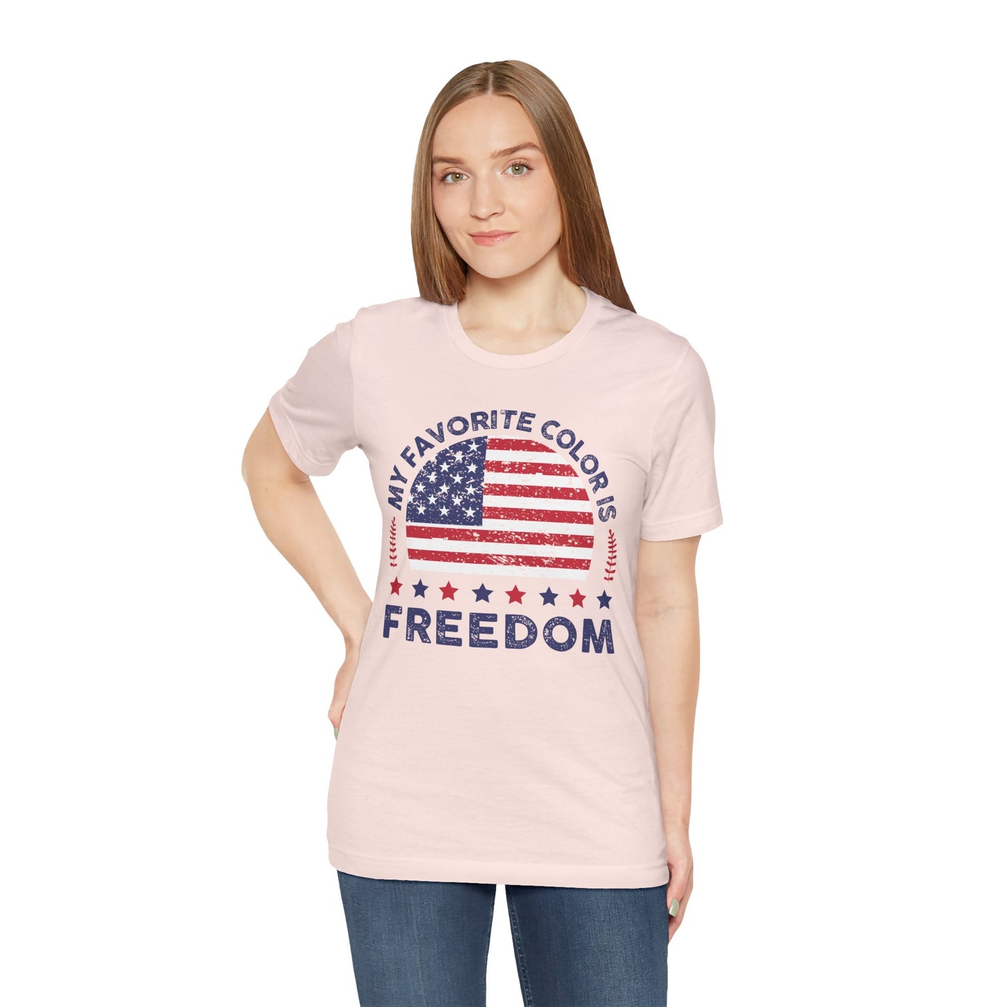 MY FAVORITE COLOR IS FREEDOM Unisex Tee Shirt