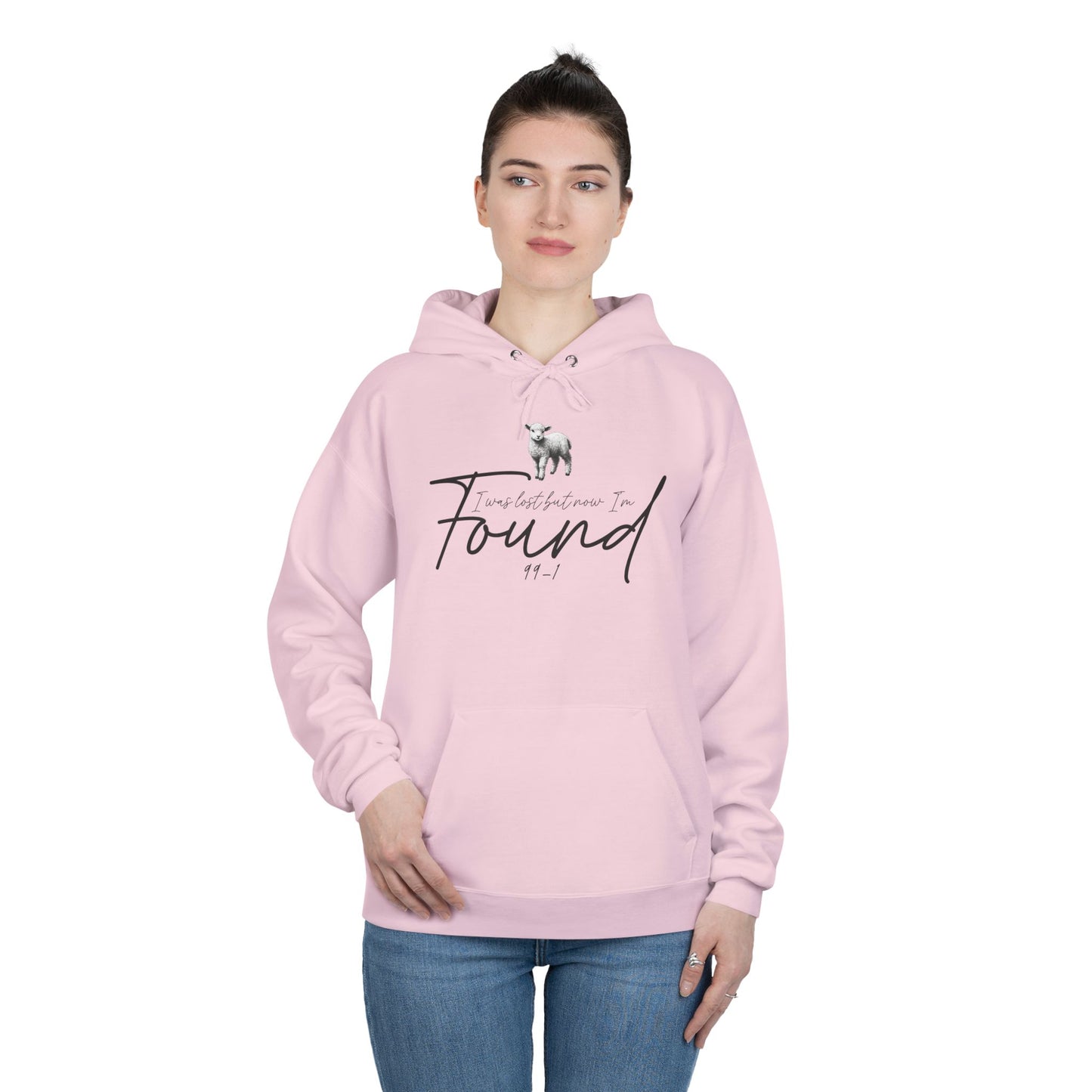 I WAS LOST BUT NOW I'M FOUND 99-1 Unisex Hoodie Sweatshirt